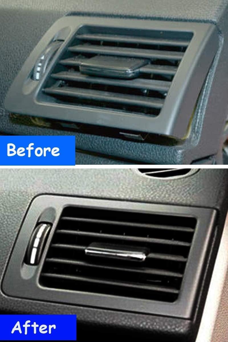 TTCR-II Compatible With C Class W204 AC Vent, For C Class AC Vent, 1 PC Rear Air Grille Replacement for W204 C300 C350 C63 AMG 2008-2011