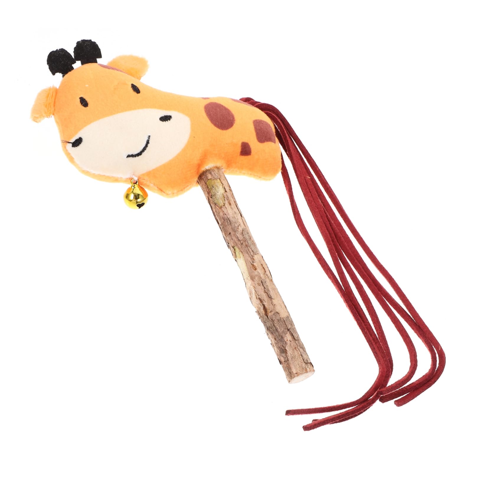 Cat Teaser Stick - Juguete interactivo para masticar hierba gatera para jugar y hacer ejercicio