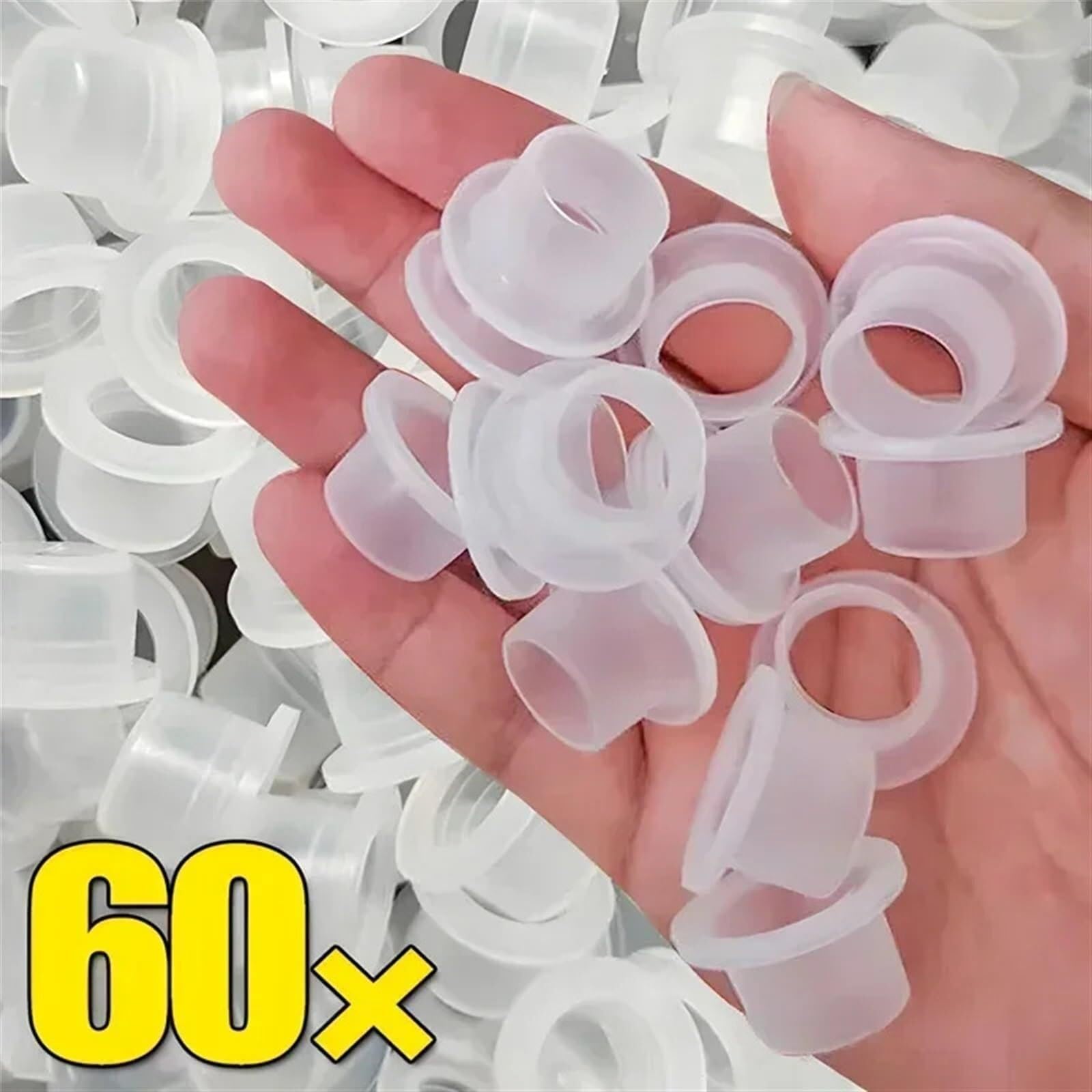 B Azul, 20PCS Junta de Sellado a Prueba de Fugas for Grifo Tubería de Goma Arandela de Sellado de Manguera Junta de Silicona Sello for Tapón de Plomería Evitar Fugas - Kit de juntas surtidas
