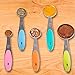 10-Piece Stainless Steel Measuring Cups and Spoons Set