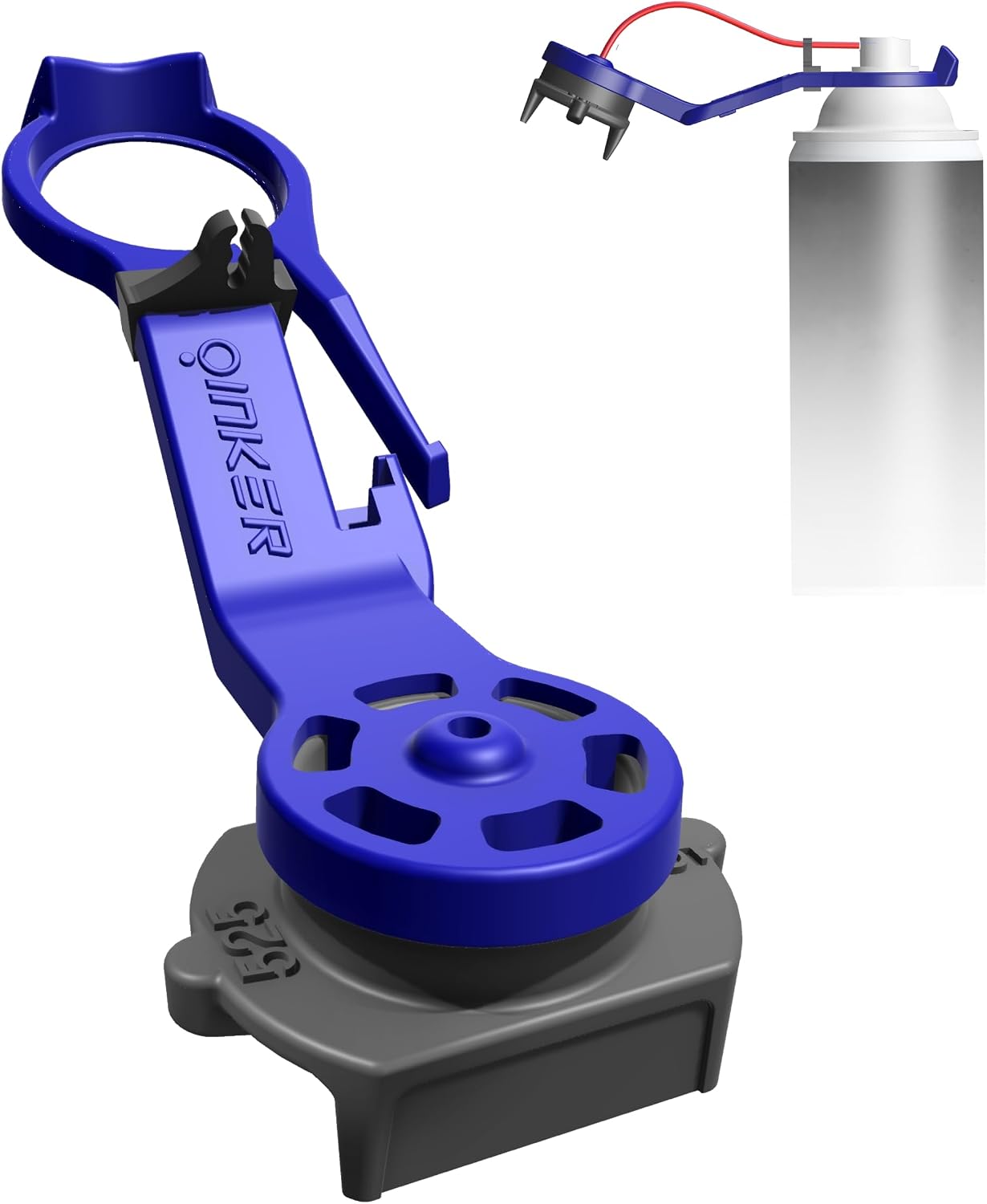Oinker Motorcycle Chain Lube Applicator | Mess-Free Chain Wax, Chain Cleaner Attachment | for 520 Chain Size