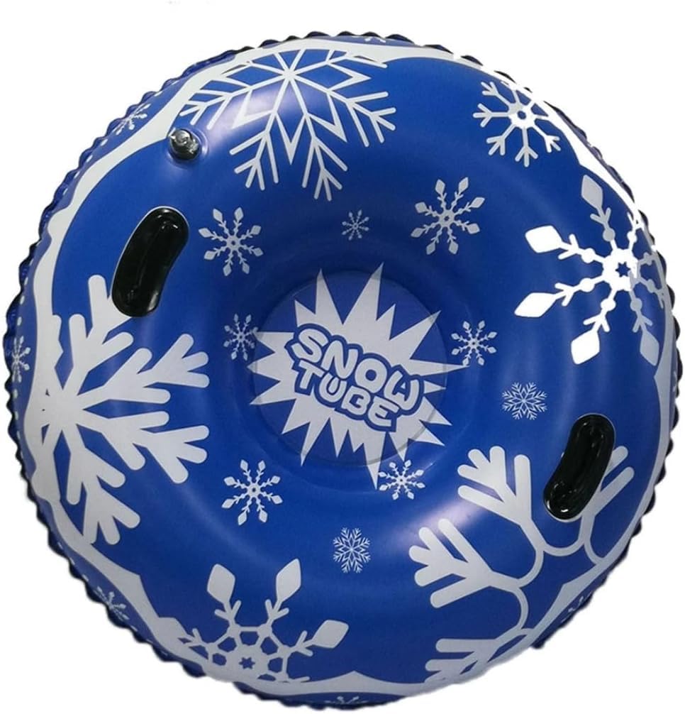 Slittino Gonfiabile Per Neve - Per Bambini E Adulti, Diametro 127cm, Portata 220kg, Anti-Graffio - Foto 8