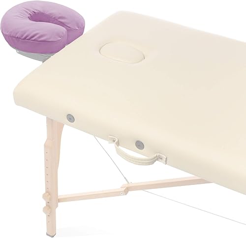 Miniatura 3 de Saloniture Paquete de 4 fundas de microfibra de alta calidad, ultra suaves, ajustadas, para mesa de masaje, color lavanda