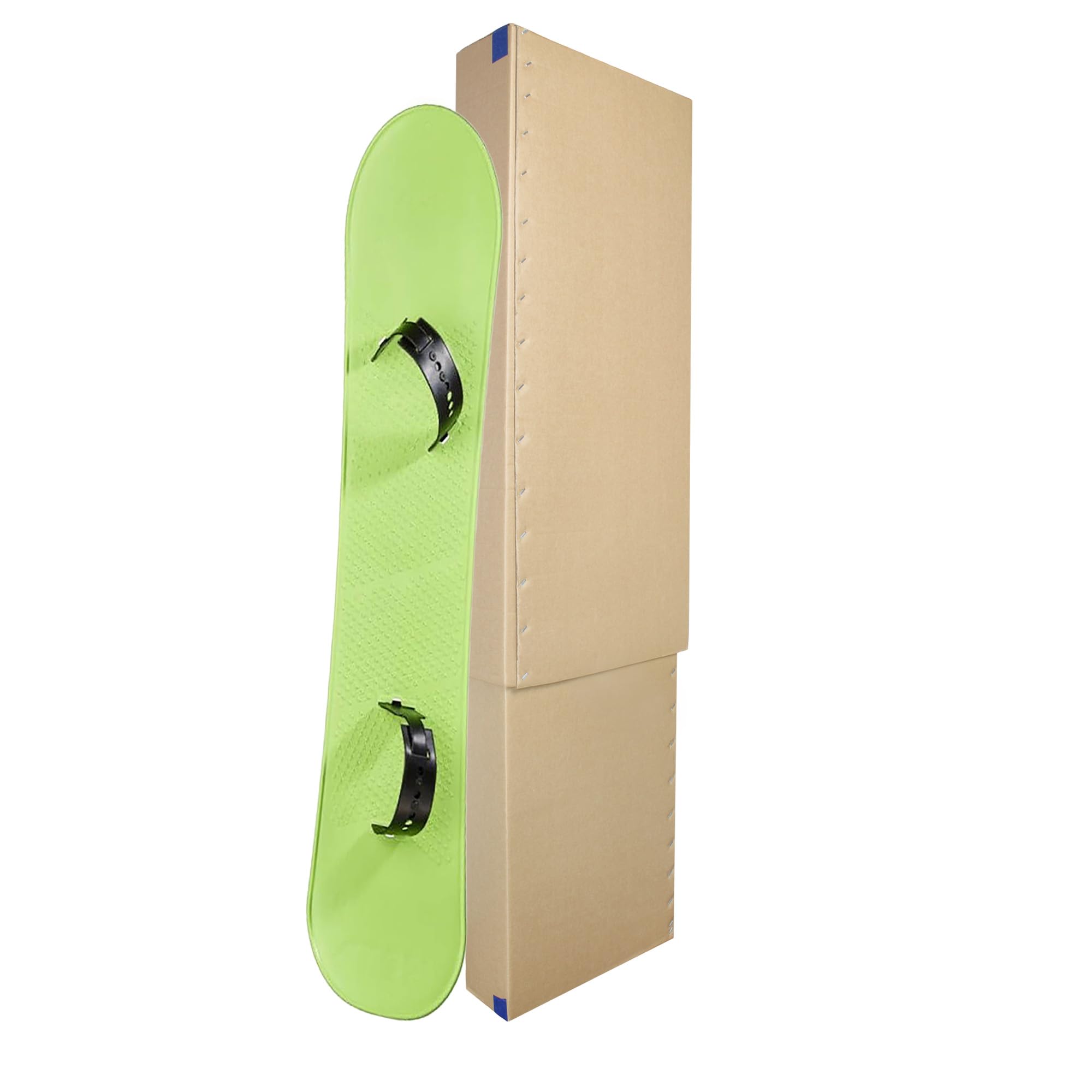 SelfHold Cardboard Box Snowboard 400 x 120 x 1000-1990mm - Double Wall Telescopic Cardboard Shipping Box - Ideal For Shipping, Storing, or Transporting Snowboards *Made in Britain* (10)