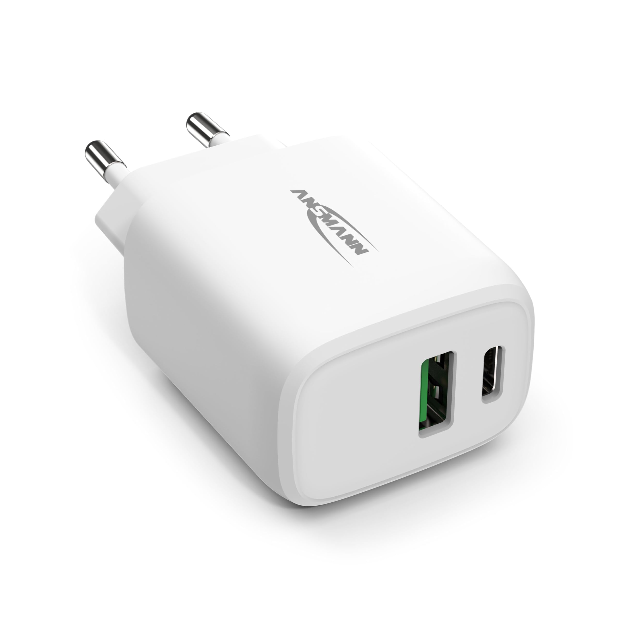 Chargeur USB ANSMANN HC218PDw adaptateur secteur rapide Power Delivery
