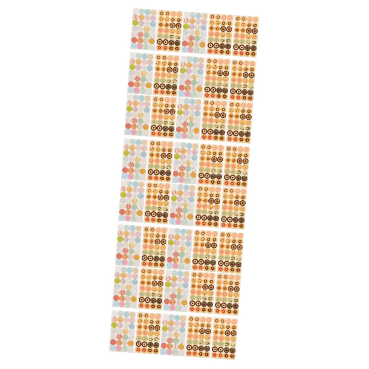 Uonlytech 4 Set Protezione Del Foro Del Raccoglitore Buco Etichetta Di Rinforzo Autoadesiva Adesivi Raccoglitori Forniture Per L'ufficio Di Casa Forniture Per Ufficio Carta 1120 Pezzi*4