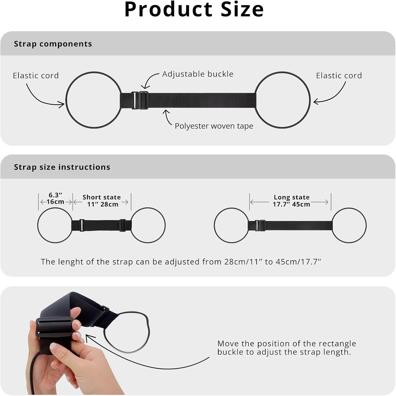 2PCS Adjustable Luggage Straps and 2 Velcro Hooks, Connect All Carry-on | Perfect for solo & coupled travelers, Connect 2 Suitcases Together, Fasten a backpack, Hooks Fixes Travel Accessories