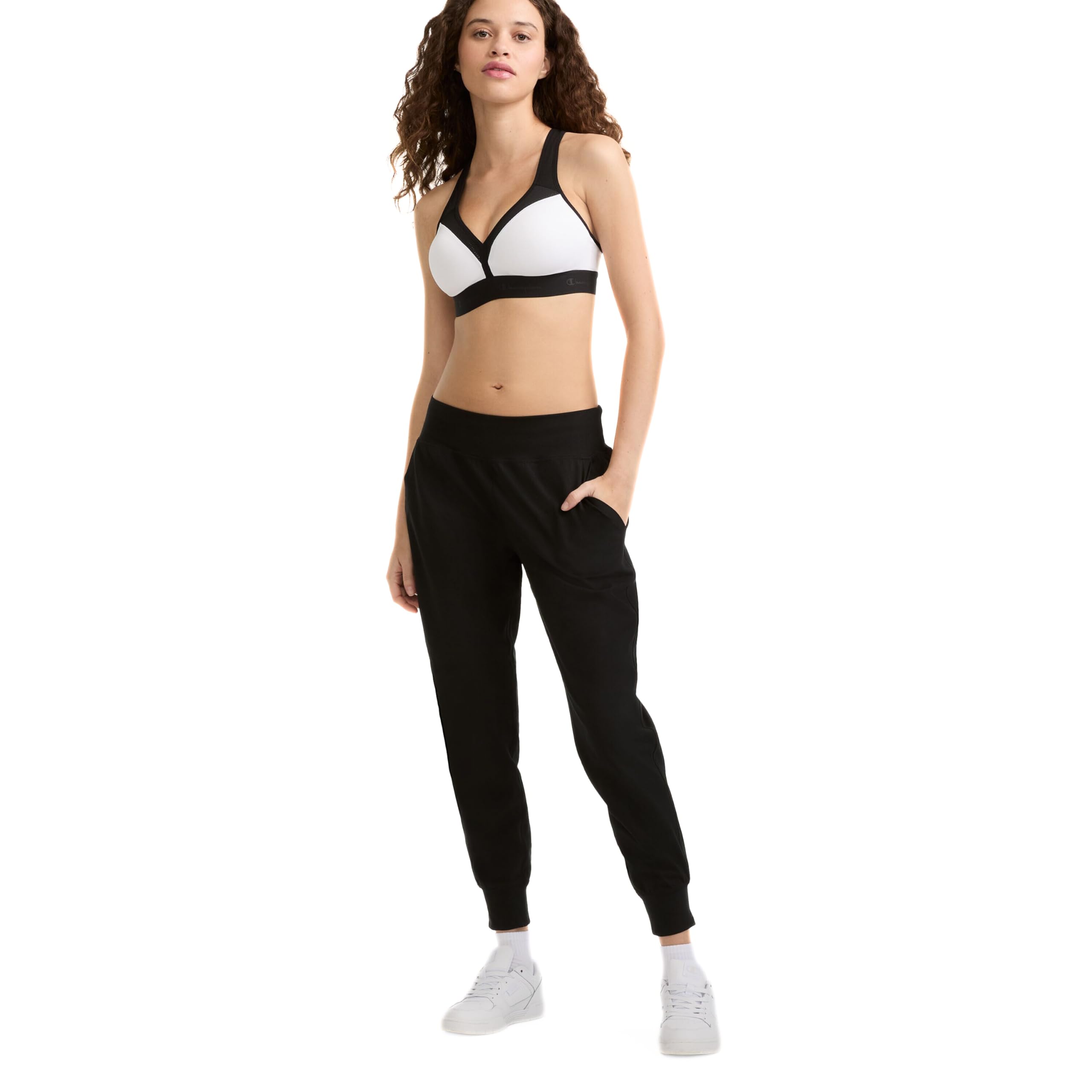 Champion Med Support Curvy z wszytym w kubku damski Med Support Curvy With Sewn In Cup