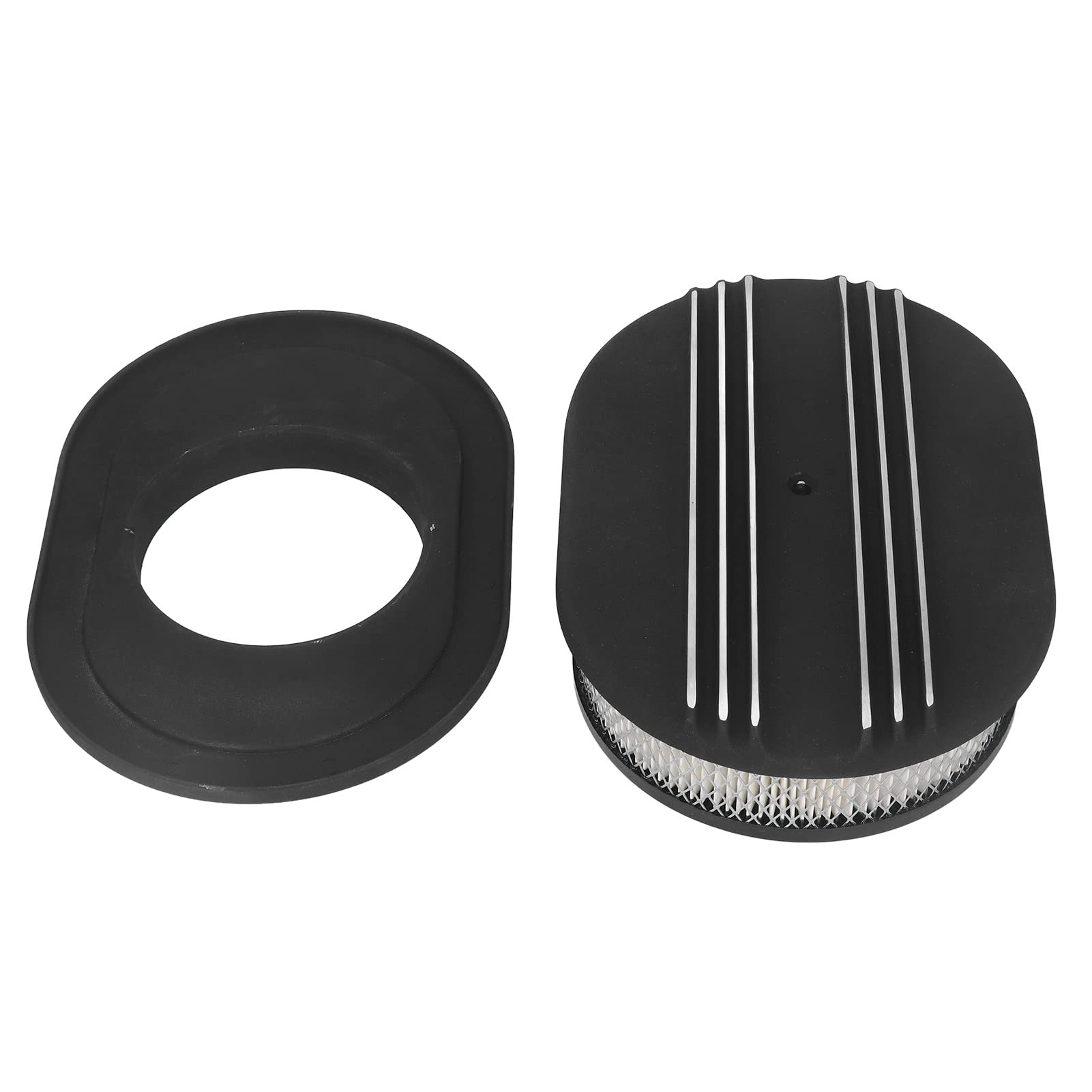 Walmeck Luftfilter für Hot Rods, Aluminiumlegierung,11,81 x8,3 x2,8 Zol | Hochleistungsfähiger Luftfilter, passend für Holley, Demon, langlebig, waschbar, vielseitig einsetzbar