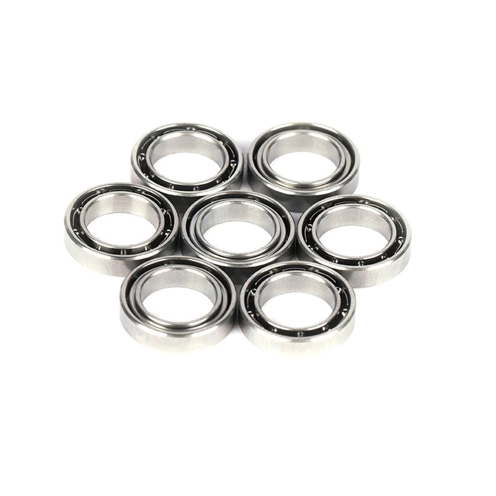 Cojinetes de Bolas de Ranura Profunda 10 Uds 7x11x2,5 SMR117 7x11x2,5mm rodamientos de Acero Inoxidable