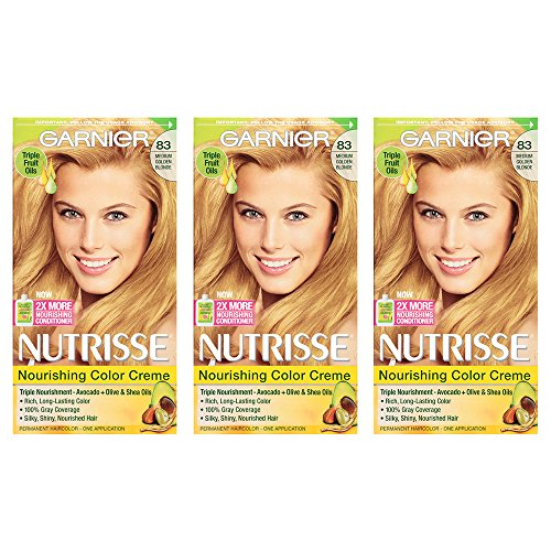 Garnier Nutrisse Crema Tinte para Cabello 83 Rubio Dorado miniatura 1
