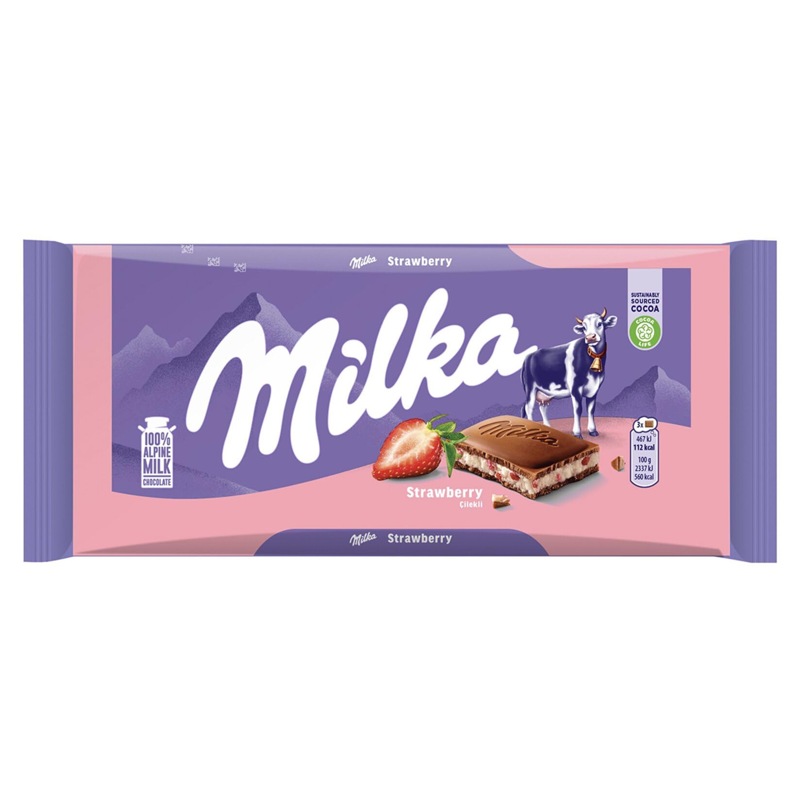 Milka Çilek Yoğurt 100gr