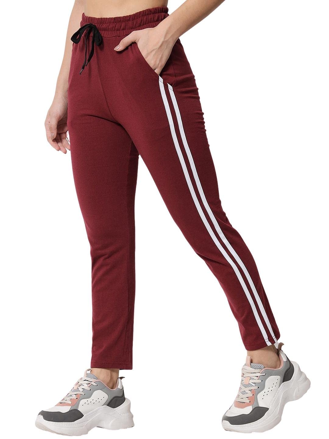 q - rious Women's Track Pant with Side Strip Detailing-picture-33