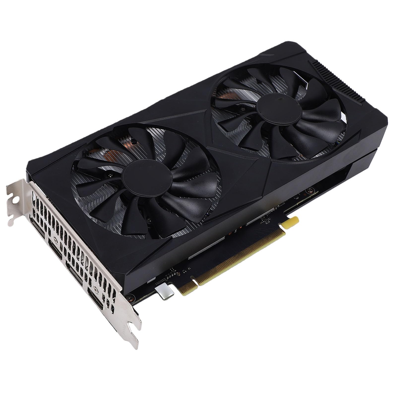 ASHATA RTX 3060 12 GB GDDR6 Karta Graficzna do Gier, 192-bitowe Podwójne Wentylatory, PCI Express 3.0 X16, Porty HDMI DisplayPort I O, Komputer Stacjonarny Karta Graficzna do Gier