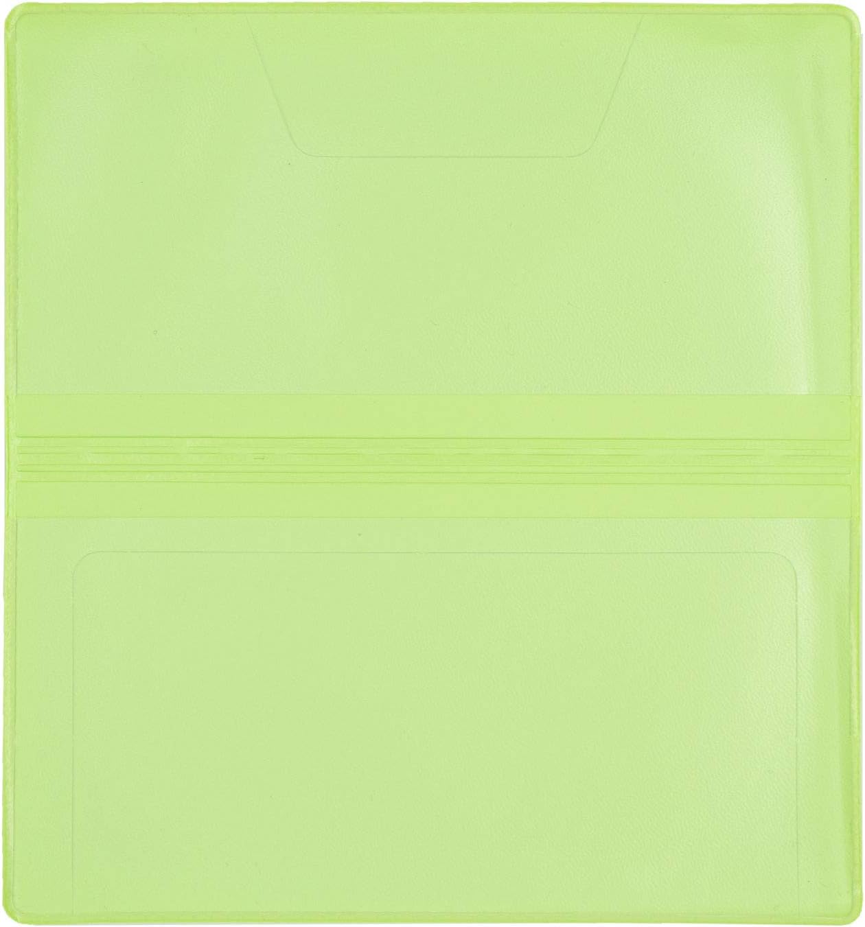 Spring Green Vinyl Checkbook Cover, Top Tear Personal Vinyl Checkbook Cover : Clothing, Shoes & Jewelry