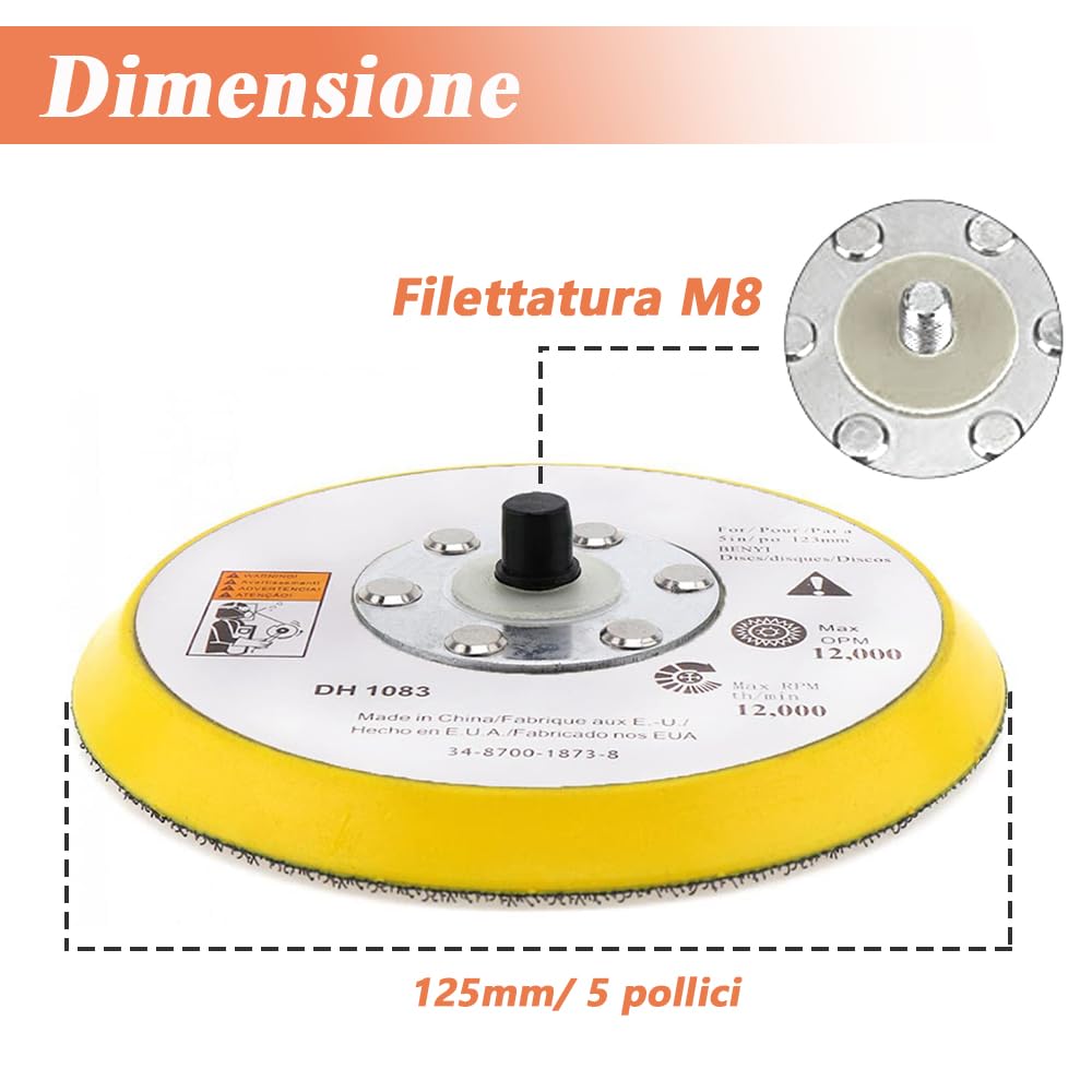 Cotarba - Smerigliatrice Angolare M14 Con Gancio E Anello Di - Foto 8