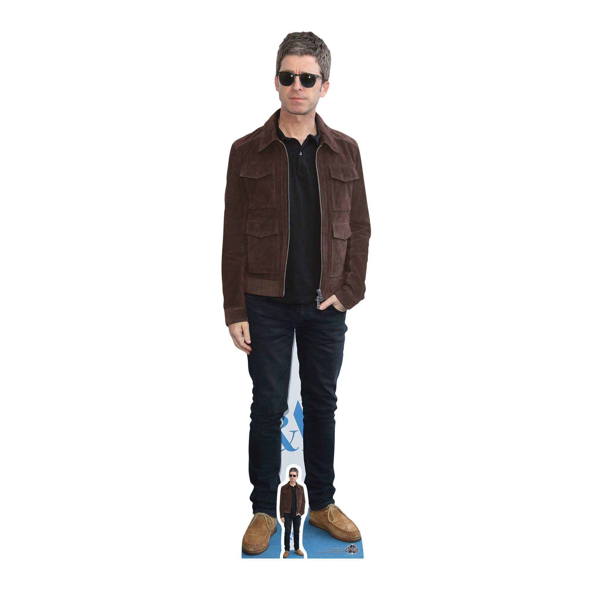 Gallagher Brother Noel Lifesize and Mini Cardboard Cutout/ Standup Rock Musician