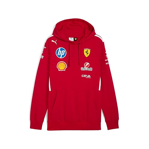 PUMA Scuderia Ferrari F1 2025 Team Hoodie - Red