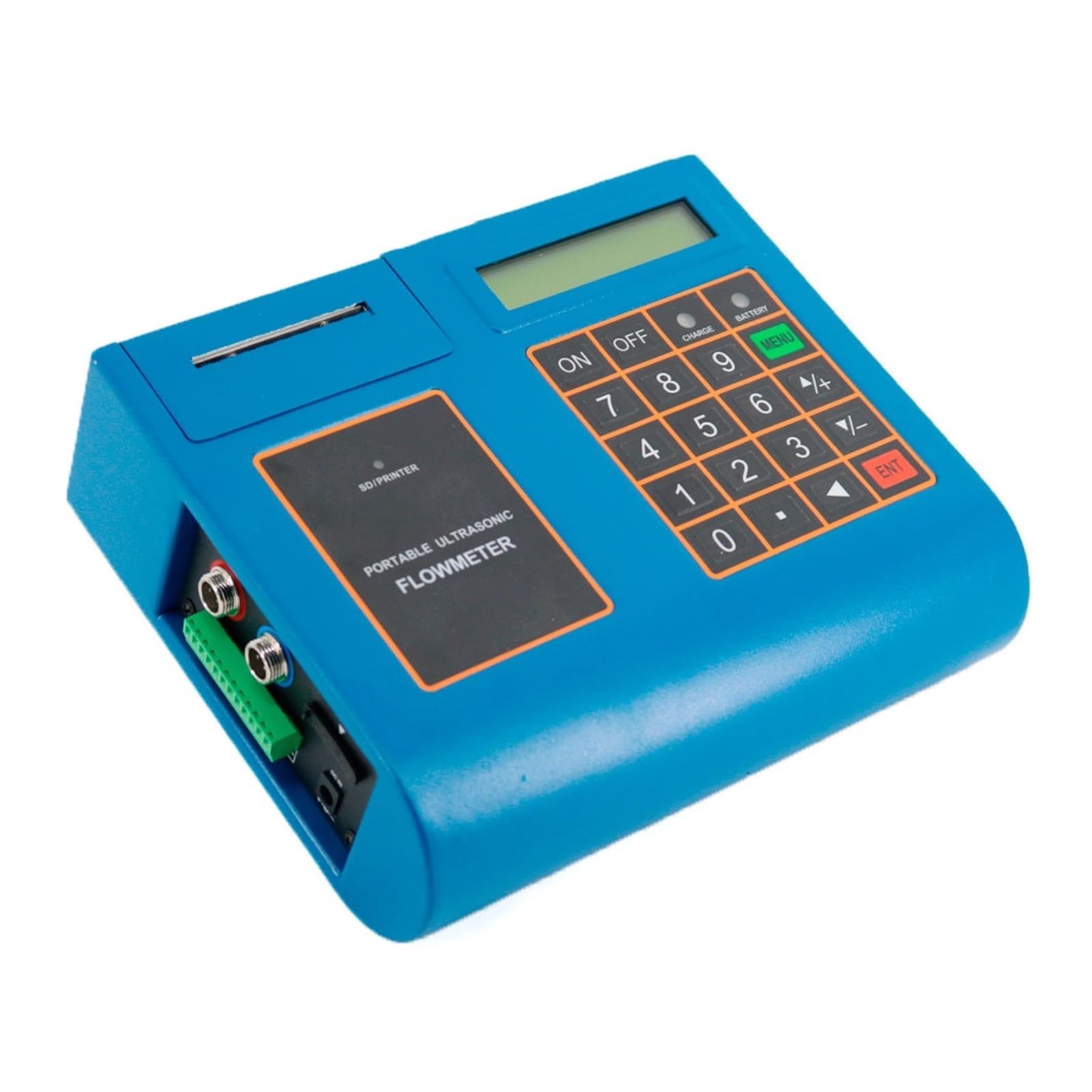 Wasserzähler, Tuf-2000P mit Druckfunktion Ts-2 Tm-1 Tl-1-Ht, tragbarer digitaler Flüssigkeits-Ultraschall-Durchflussmesser Wasserdurchflussmesser (Host Plus Ts 2 Tm)