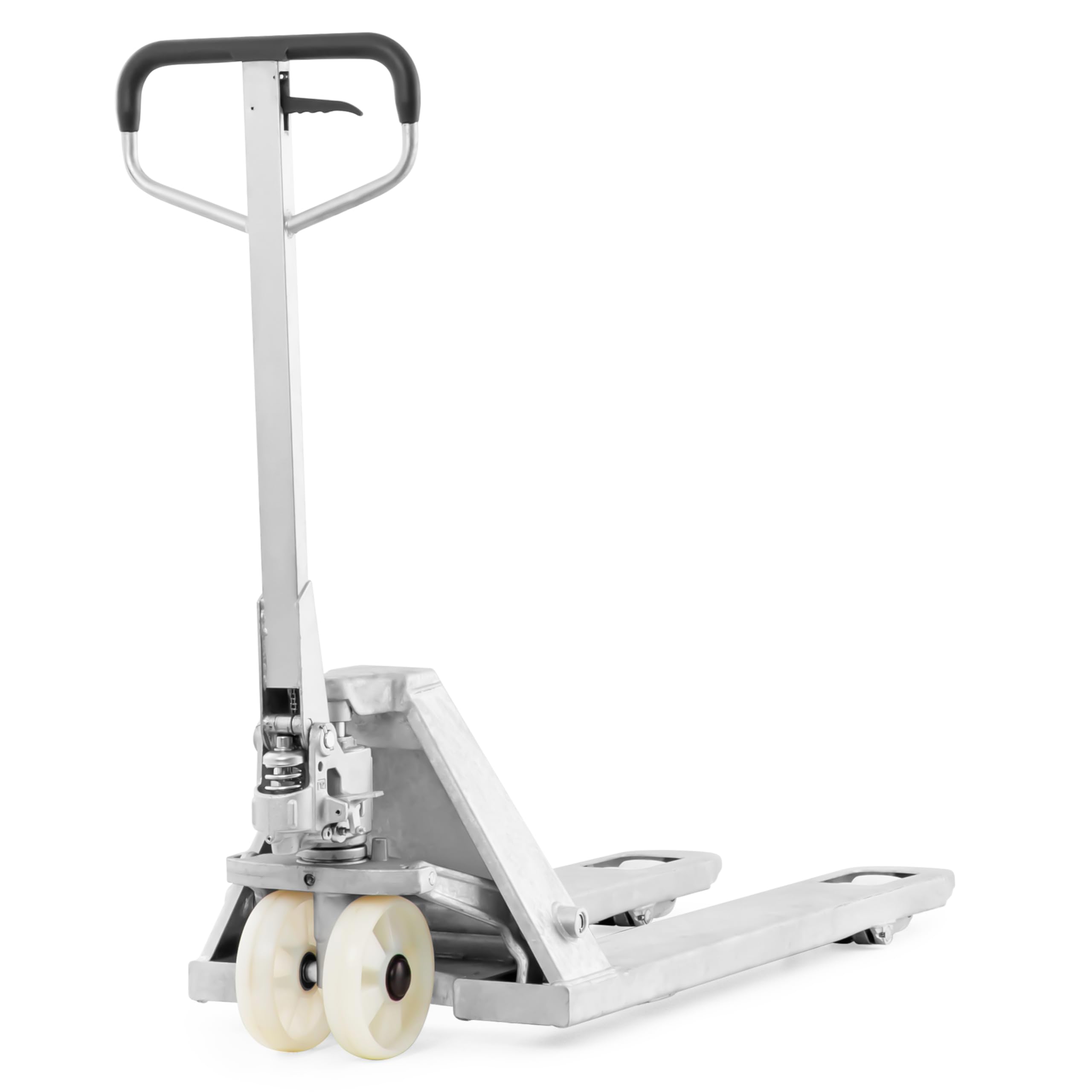 Pallit Transpallet manuale GALVAN | portata 2500 kg | lunghezza delle forche 1150 mm | ruote in nylon | Acciaio zincato