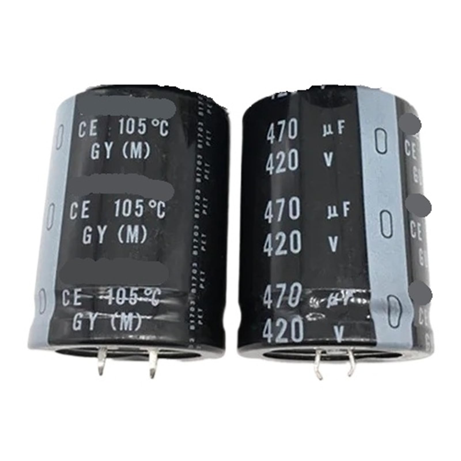 Condensateur GY/GN 470 uF 420V pour résoudre les pannes d'alimentation