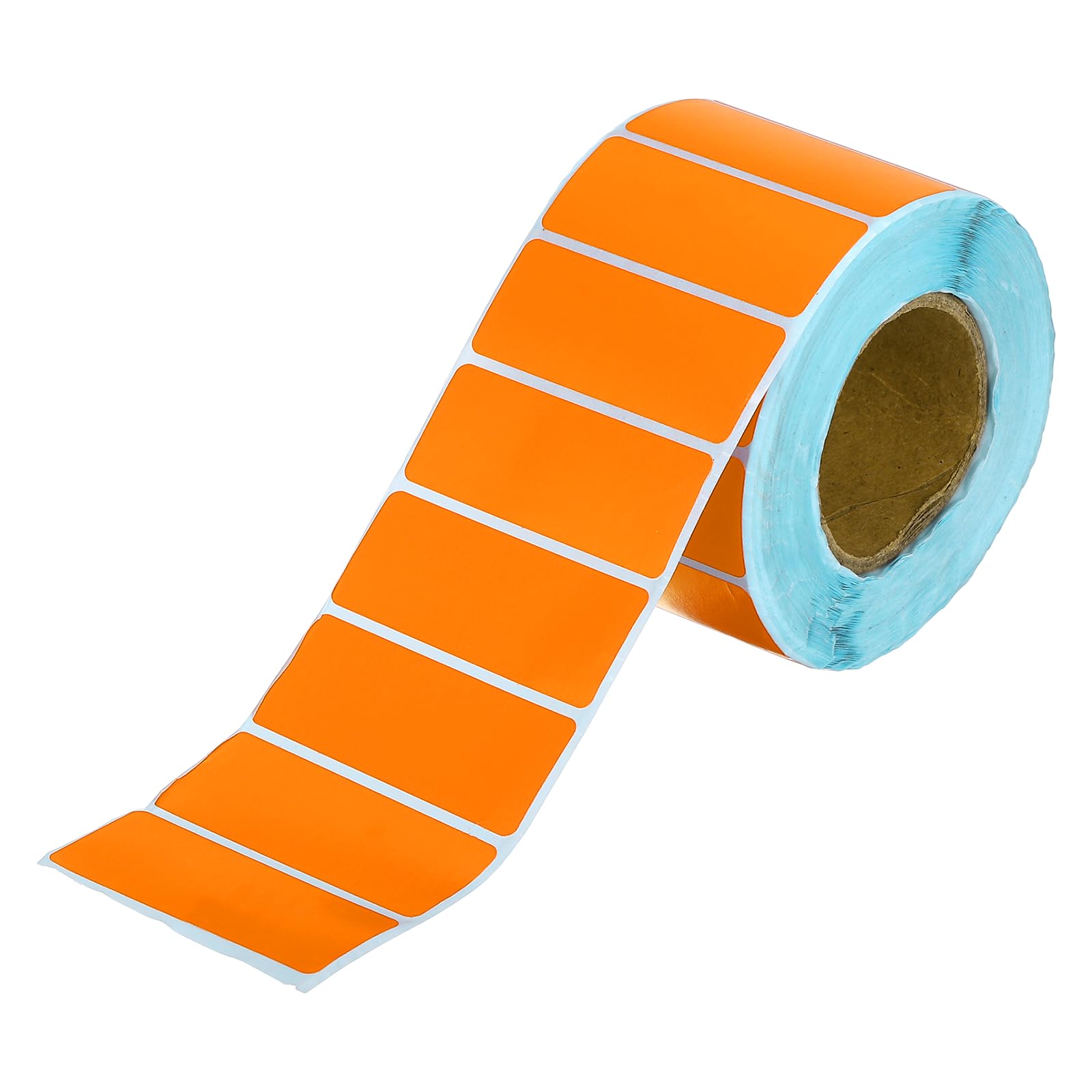 PATIKIL Thermal Labels, (2 x 5 CM, Orange) (1200 Pcs), Color Direct Thermal Printer Sticker Self-Adhesive Barcode Label Paper, Suit for - Shipping Address/Mailing Name