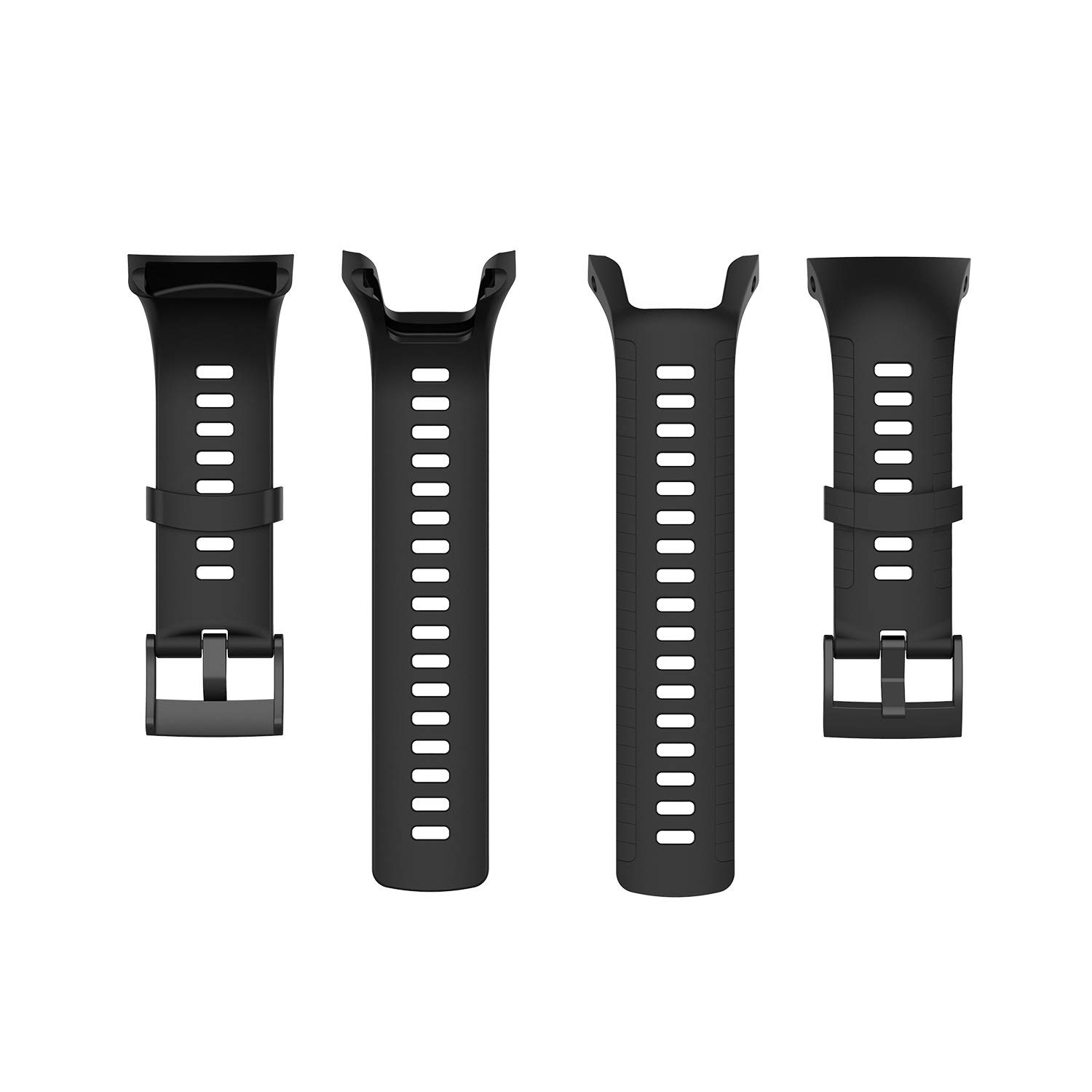 Huwokxix Watch Strap compatible with Suunto 5,Adjustable Silicone Sports Strap Replacement Band for Suunto 5 Smart Watch