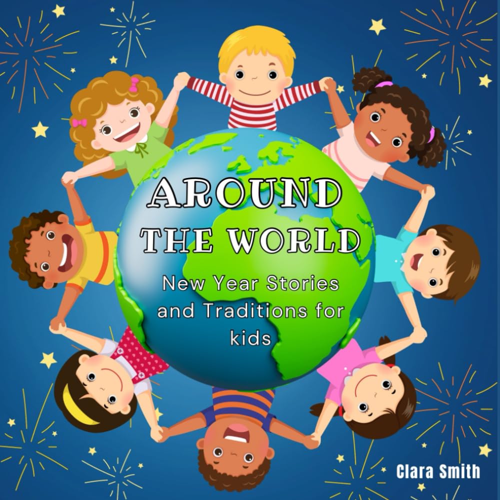 Around the world new year stories and traditions for kids.: A Collection of 21 New Year Traditions: Celebrating Hope, Joy, and New Beginnings