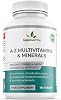 A-Z Multivitamins and Minerals Tablets - 180 Vegan Multivitamin Tablets for Men & Women (6 Months Supply) - One a Day 26 Nutrients Multivitamins and Multi Minerals Pills - UK Manufactured