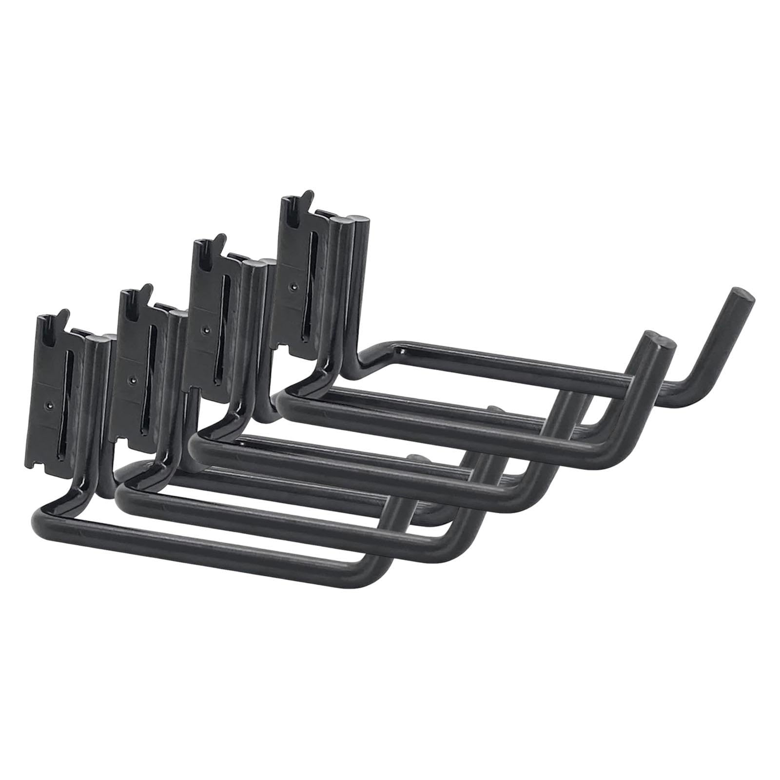Confezione Da 4 Ganci a J Rinforzati per Portautensili, Accessorio Versatile, Facile Da Installare per L'organizzazione Del Garage, Resist