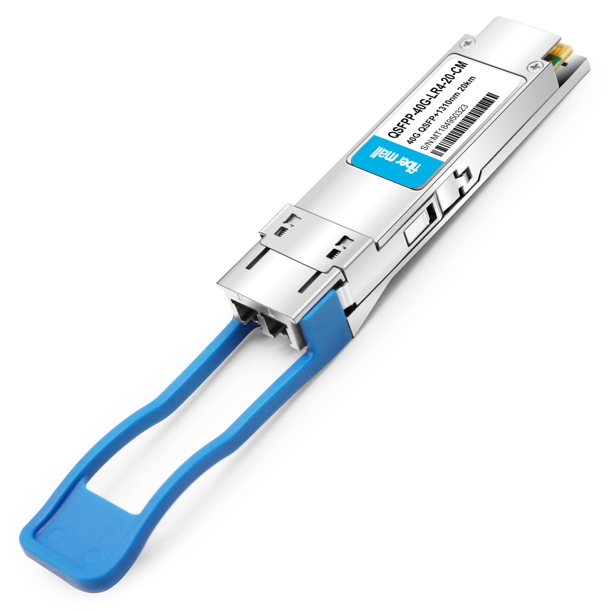 40GBASE-LR4 Optical Transceiver Module Compatible with Cisco QSFP-40G-LR4-20, 40G LR4 1310nm,CWDM4 20km SMF,LC DOM