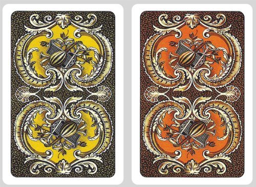 Da Vinci Harmony, Italian 100% Plastic Playing Cards, 2-Deck Set, Regular Index #TOP2