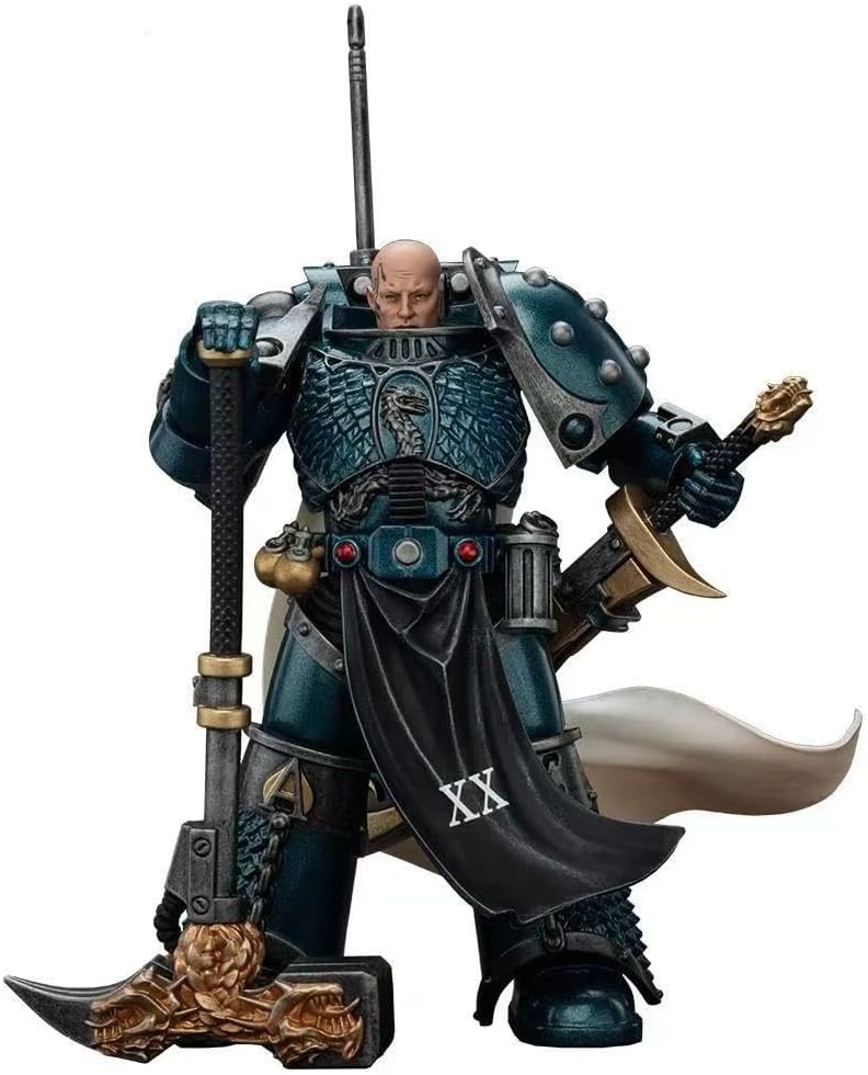 JOYTOY Warhammer 40k 1/18 Action Figures Anime 12.6cm Alpha Legion Harrowmaster Armillus Dynat