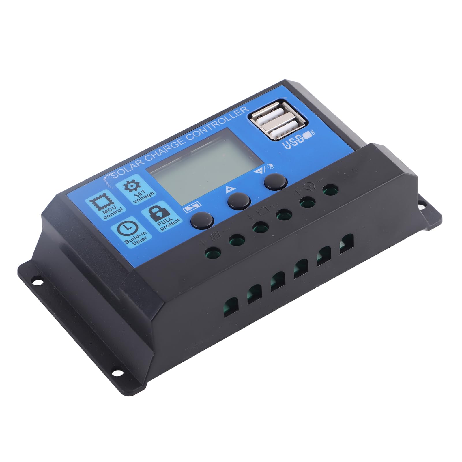 A2420 Kontroler ładowania Słonecznego 12 V/24 V 20 A do Akumulatorów Kwasowo-ołowiowych — Wydajny Regulator Energii Słonecznej do Pojazdów Kempingowych, Systemów Domowych i