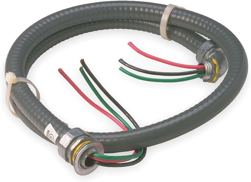 Conduit Kit, Liquid Tight, 6 ft L, 8THHN