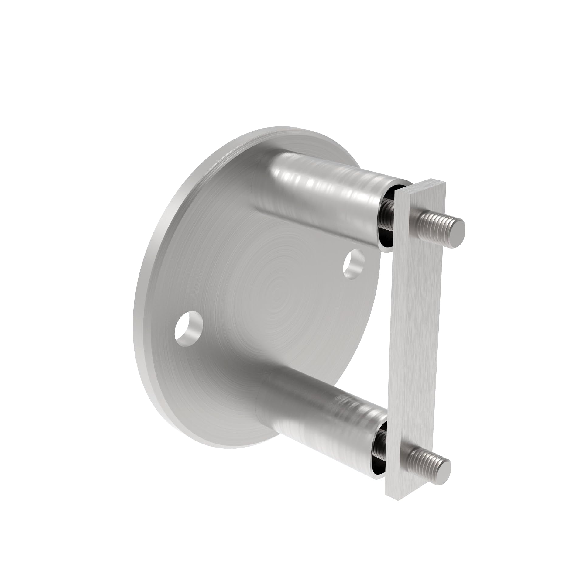 AHANDMAKER Edelstahl Geländerhalterungen Set - 4 Stück Für 2x4 Holzpfosten