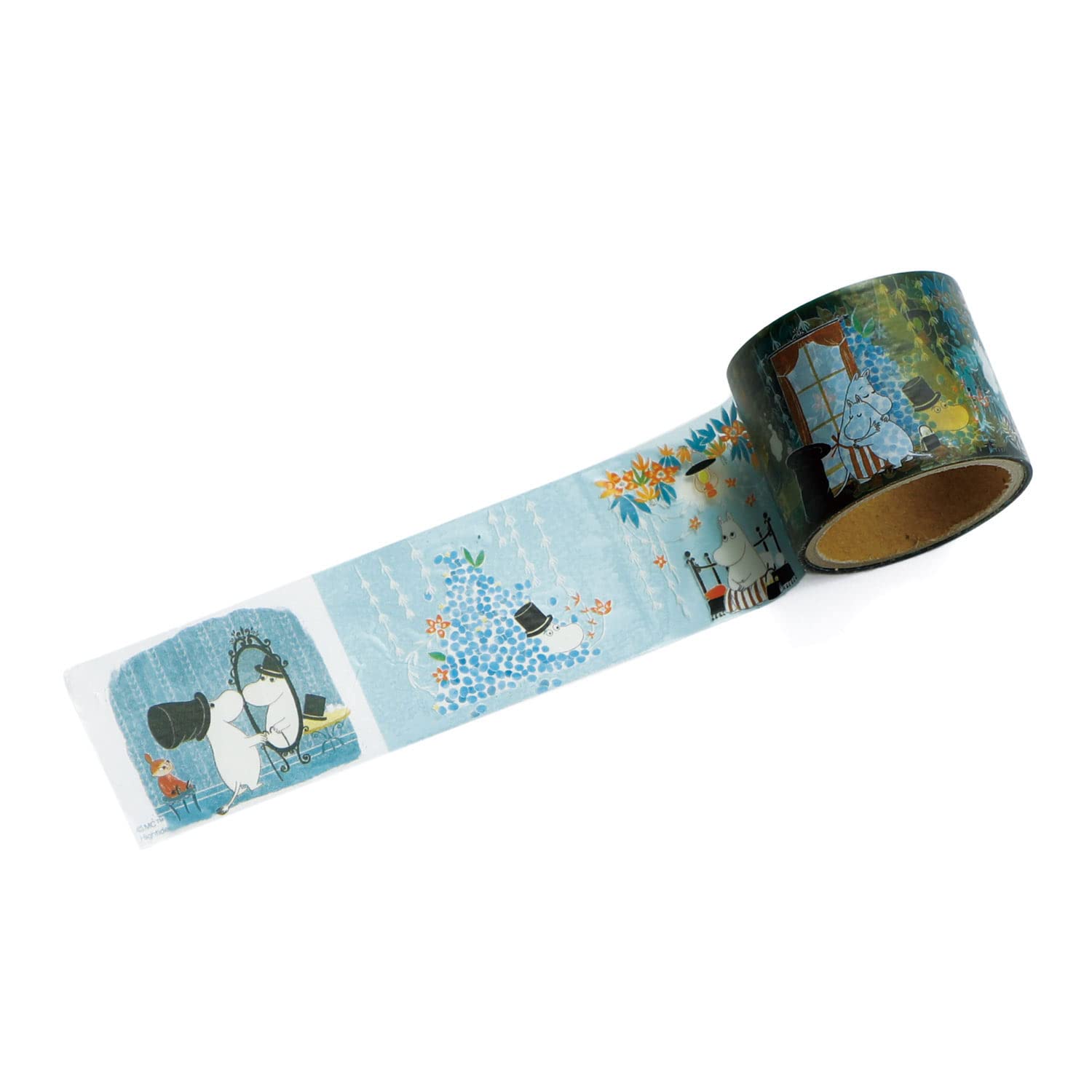 Amazon.co.jp: MOOMIN ムーミン とうめいマスキングテープ: 文房具