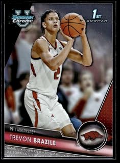 Basketball 2023-24 Bowman University Chrome #8 Trevon Brazile