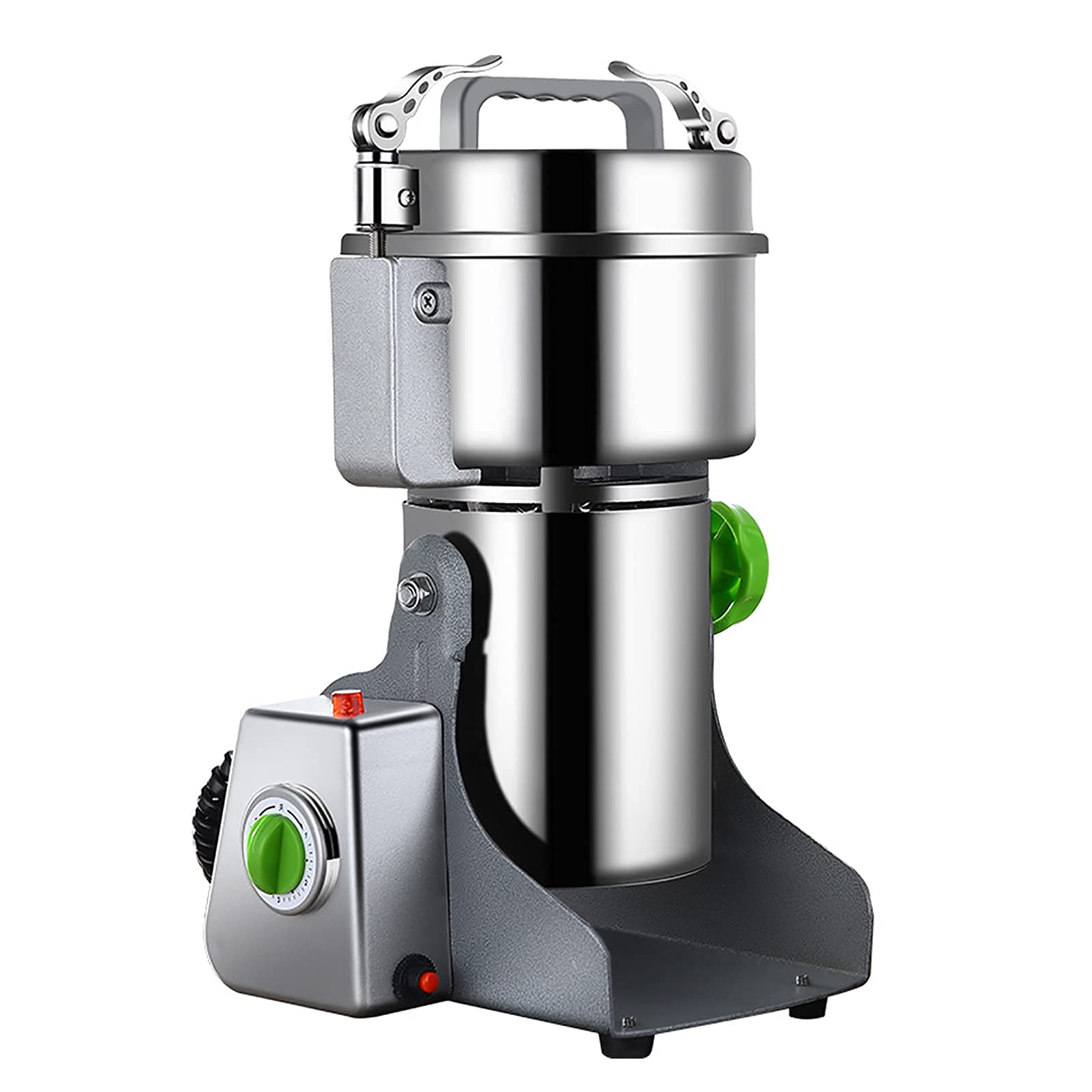 800G Macinino elettrico per cereali ad alta velocità Spezie Frantoio per cereali Swing Tipo Macinacaffè per chicchi di caffè Spezie Pepe Erbe Noci Regalo per mamma, moglie (Martensite) (Rafforzare) (M
