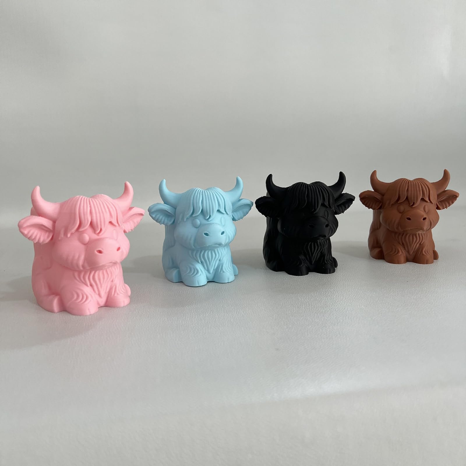 Pot à crayons fantaisie en forme de vache pour écrire des ustensiles et pinceaux de maquillage