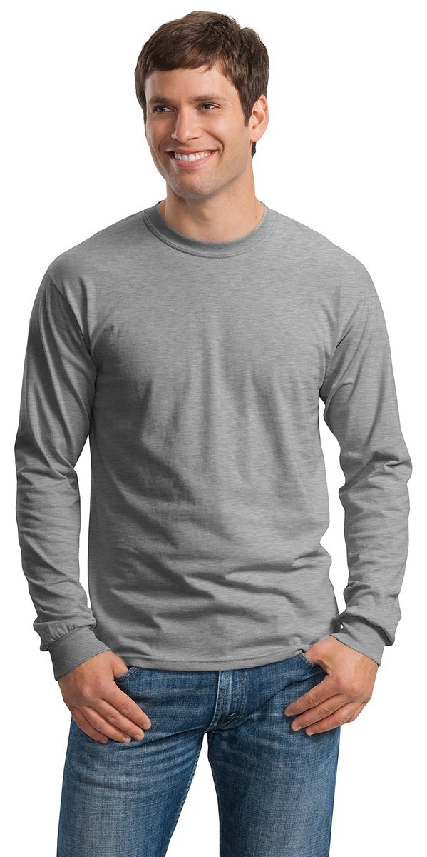 Cotton 6 oz. Long-Sleeve T-Shirt (G240)