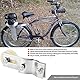 Fahrradteile, Aluminiumlegierung, robuster Motorriemenscheiben-Kettenspanner, praktisch, zuverlässig für motorisierte Fahrräder mit 66 bis 80