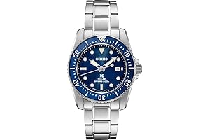 Men's Seiko Solar Dive Watch: Unwavering Accuracy and Endurance