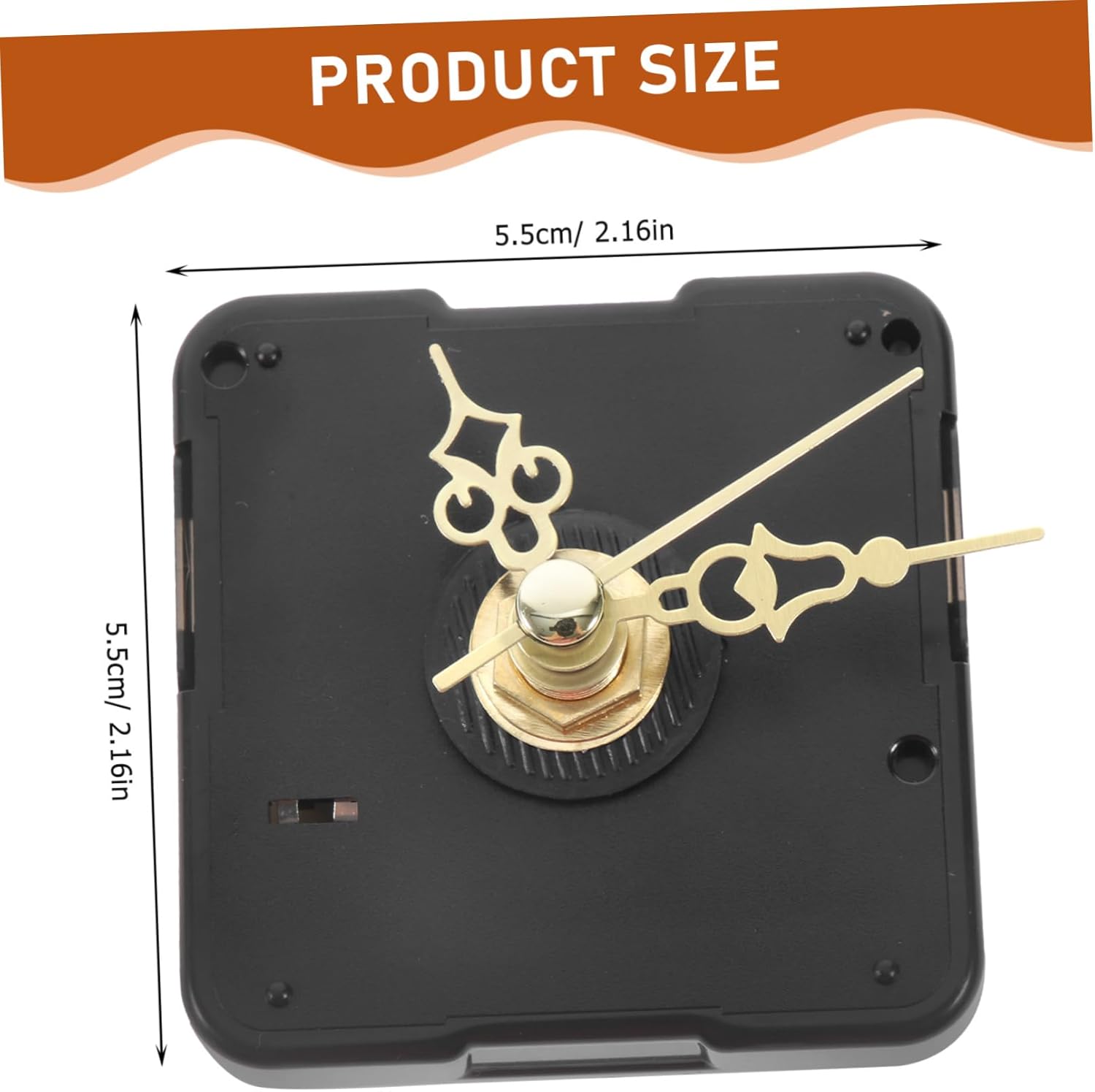 Generic DIY Craft Wall Clock Movement 2 Sets Mechanism Kit for Repair Replacement