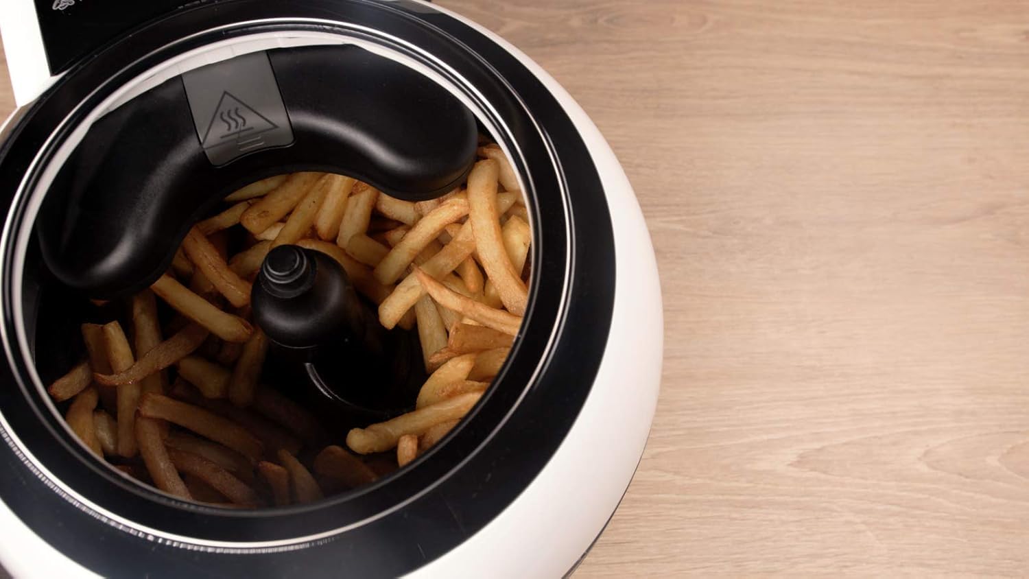 Tefal Actifry Genius Snaking FZ761015 - Freidora sin aceite, de aire 1.2 kg, con 9 programas automáticos y accesorio para snacks, panel táctil intuitivo e incluye recetario, apto lavavajillas, Negro