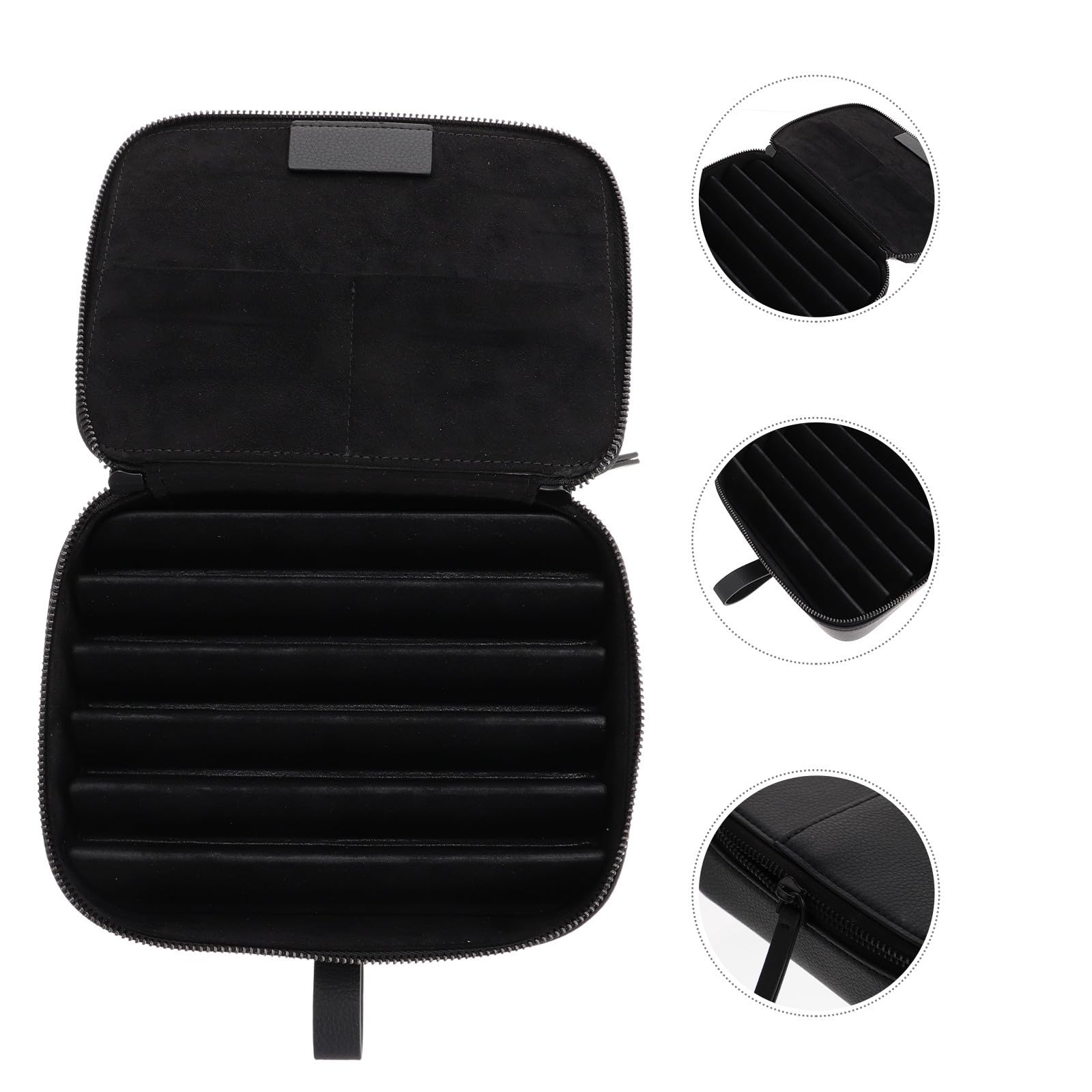 EXCEART 1pieza Estuche Multifuncional Portátil para Correas de Reloj Bolsa Organizadora Resistente y Práctica para Almacenamiento Seguro de Correas para Coleccionistas y Viajes