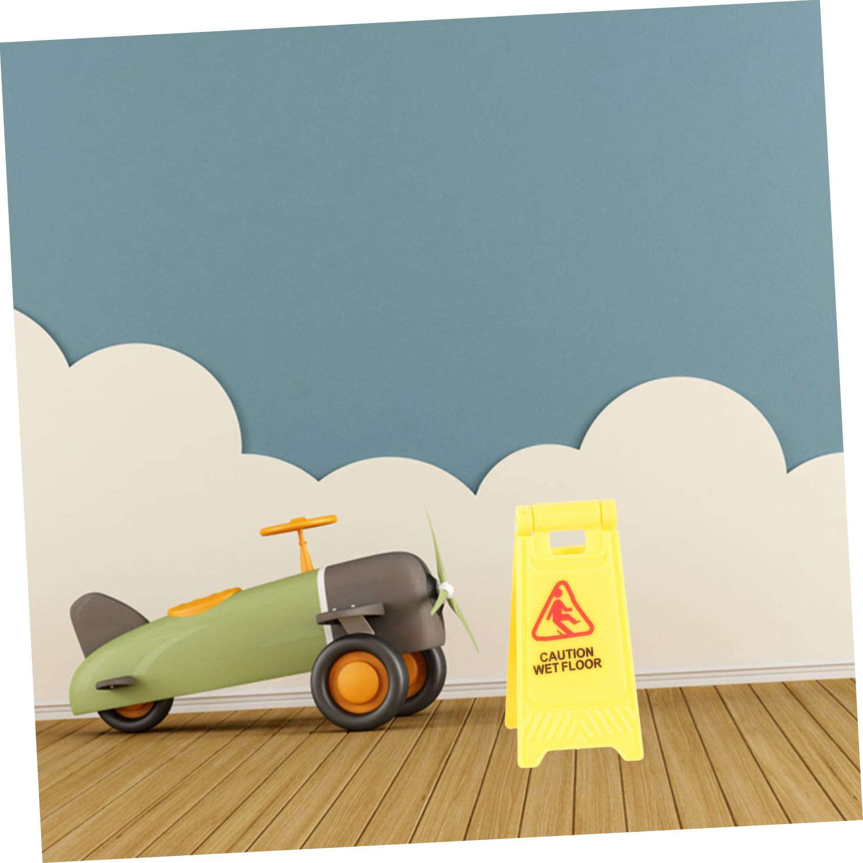 BCOATH 1Set Traffic Sign Road Sign for Learning Play Realistic Traffic Models for Classroom Theme Parties Educational Safety Awareness Tools