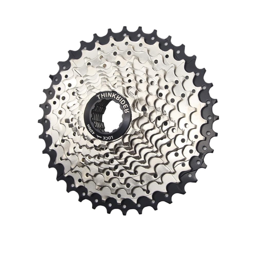 JIASHUNHE Speed Cassette Mountain Bike 8 9 10 11 Speed Bicycle Cassette MTB Freewheel Sprocket 36T 40T 42T 46T 50T 52T(MTB 9speed 11-36T)
