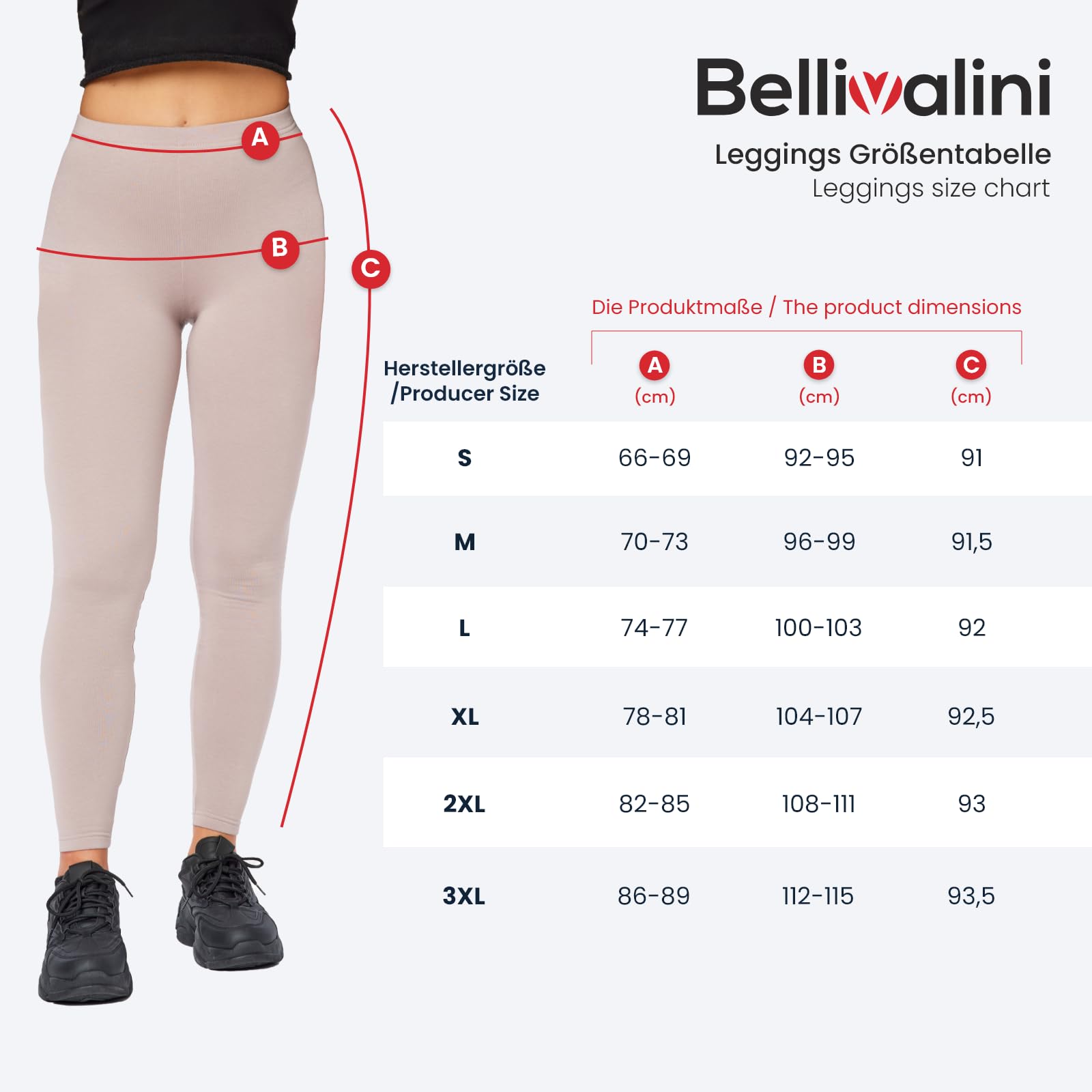 Bellivalini BLV50-320 - Leginsy Kobiety