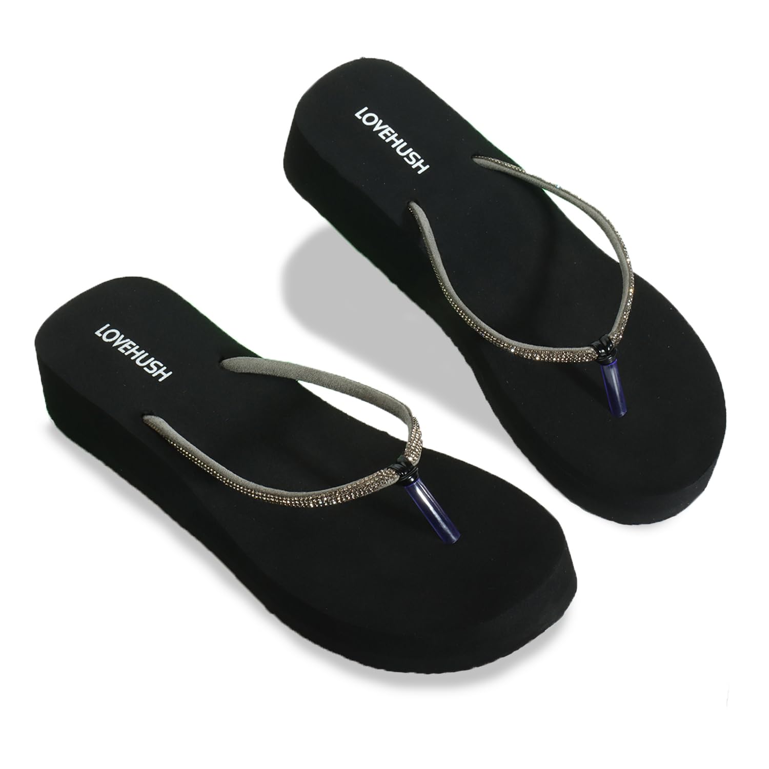 LOVEHUSH Doctor Slipper for Women | Orthopedic, Diabetic, Pregnancy | Soft Doctor Anti-Skid Slipper for Women |Slides, Flip-Flops, Slippers, Chappals | For Ladies and Girls SL8-GRAY-7 (B0CVXXB6B4) Amazon Price History, Amazon Price Tracker